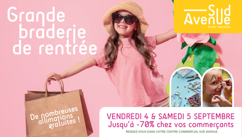 Braderie de rentrée Amiens Sud Dury